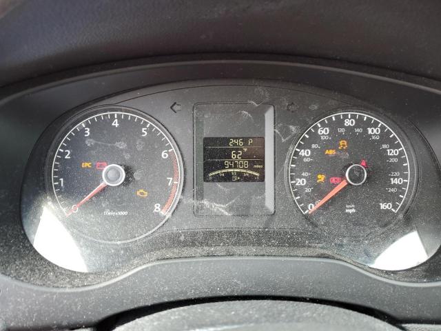 3VW2K7AJ0CM353842 - 2012 VOLKSWAGEN JETTA BASE Կարմիր լուսանկար 9