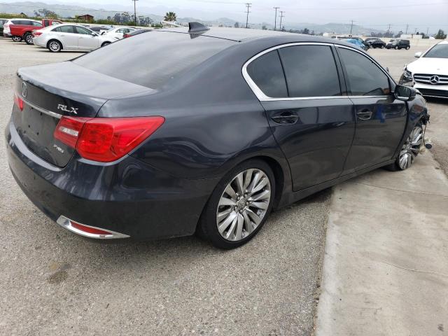JH4KC1F9XEC006176 - 2014 ACURA RLX ADVANCE გრაფიტი ფოტო 3