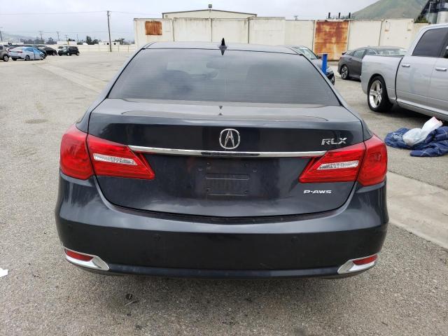 JH4KC1F9XEC006176 - 2014 ACURA RLX ADVANCE CHARCOAL photo 6