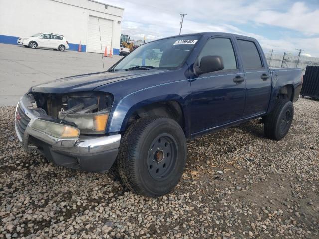 1GTCS136148107420 - 2004 GMC CANYON BLUE photo 1