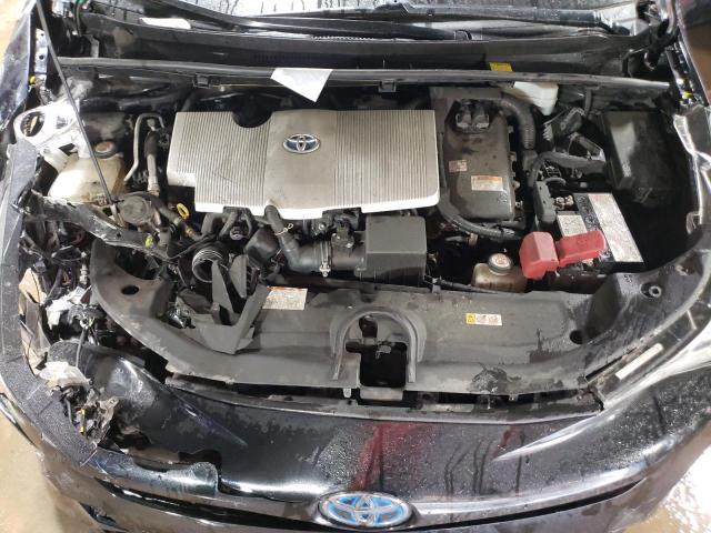 JTDKBRFU0J3600762 - 2018 TOYOTA PRIUS შავი ფოტო 11
