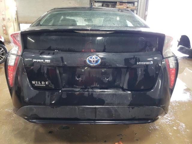 JTDKBRFU0J3600762 - 2018 TOYOTA PRIUS შავი ფოტო 6