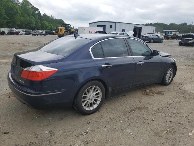 KMHGC46E89U044362 - 2009 HYUNDAI GENESIS 3.8L BLUE photo 3