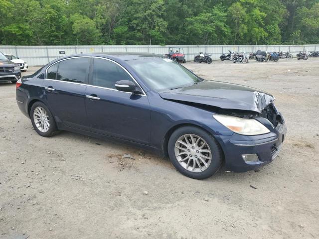 KMHGC46E89U044362 - 2009 HYUNDAI GENESIS 3.8L BLUE photo 4