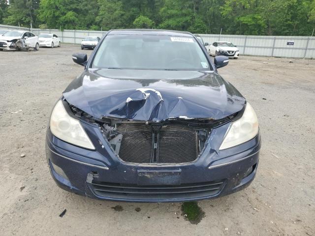 KMHGC46E89U044362 - 2009 HYUNDAI GENESIS 3.8L BLUE photo 5