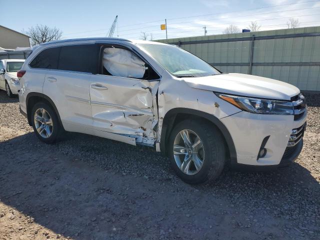 5TDDZRFH0JS880821 - 2018 TOYOTA HIGHLANDER LIMITED WHITE photo 4