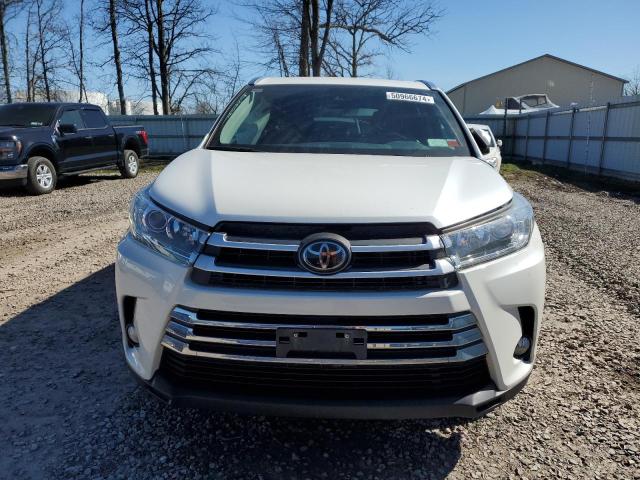 5TDDZRFH0JS880821 - 2018 TOYOTA HIGHLANDER LIMITED WHITE photo 5