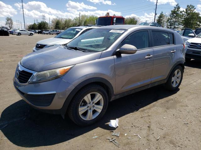 KNDPB3A20C7228733 - 2012 KIA SPORTAGE BASE GRAY photo 1