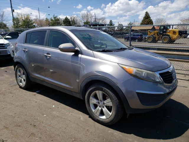 KNDPB3A20C7228733 - 2012 KIA SPORTAGE BASE GRAY photo 4