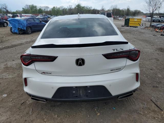 19UUB6F54NA001611 - 2022 ACURA TLX TECH A WHITE photo 6