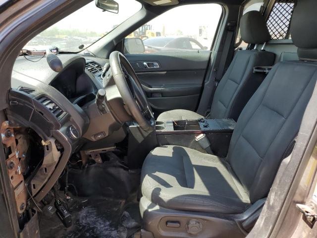 1FM5K8AR0HGE30329 - 2017 FORD EXPLORER POLICE INTERCEPTOR 灰色 照片 7
