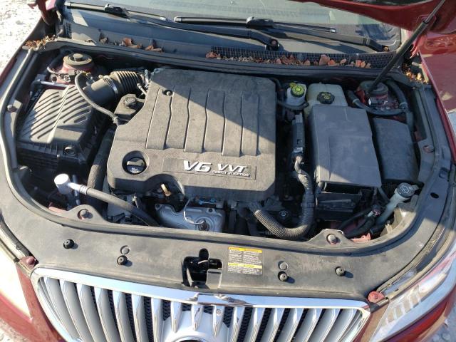 1G4GE5GV9AF175422 - 2010 BUICK LACROSSE CXS MAROON photo 11
