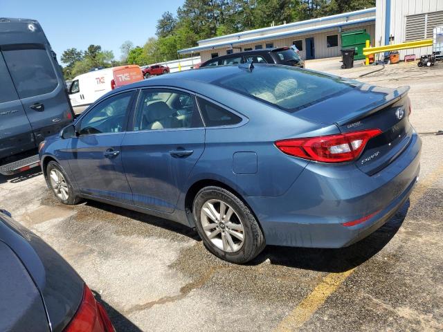 5NPE24AF9HH474764 - 2017 HYUNDAI SONATA SE BLUE photo 2