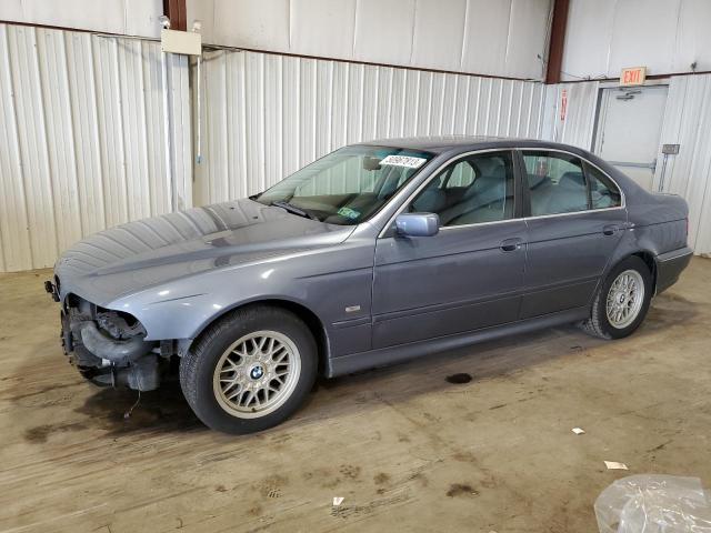 WBADT43431GX27279 - 2001 BMW 525 I AUTOMATIC BLUE photo 1