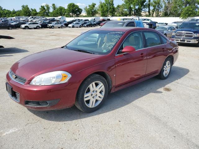 2G1WC57M091238805 - 2009 CHEVROLET IMPALA 2LT BURGUNDY photo 1