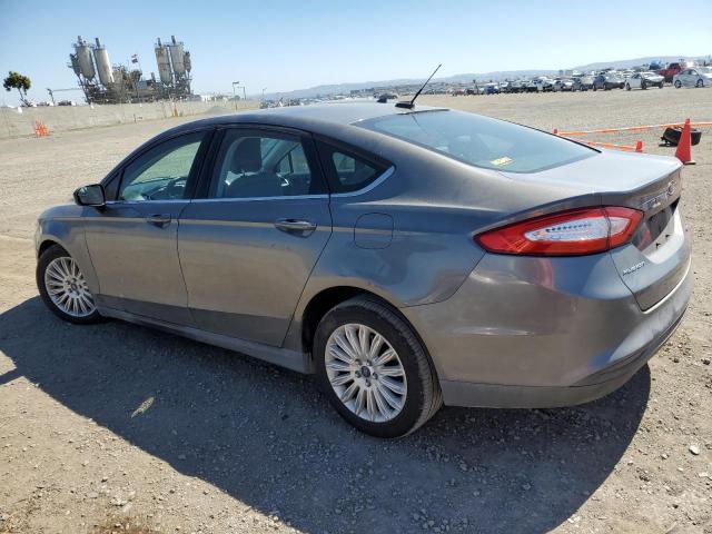 3FA6P0UUXER275942 - 2014 FORD FUSION S HYBRID GRAY photo 2