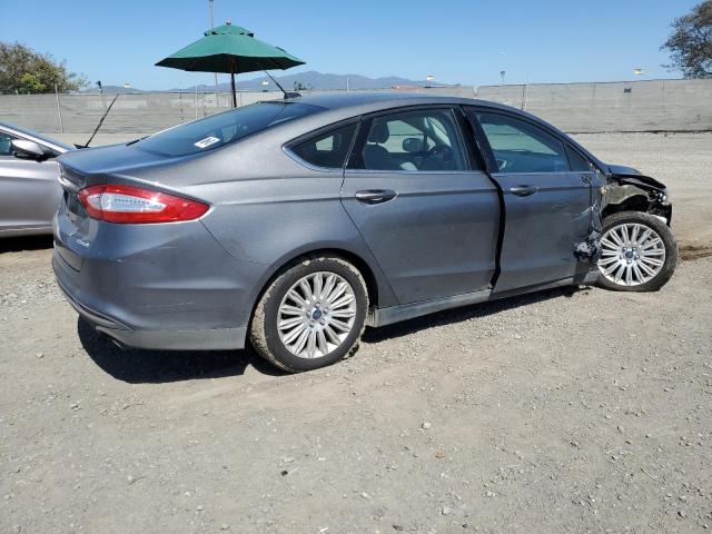 3FA6P0UUXER275942 - 2014 FORD FUSION S HYBRID GRAY photo 3