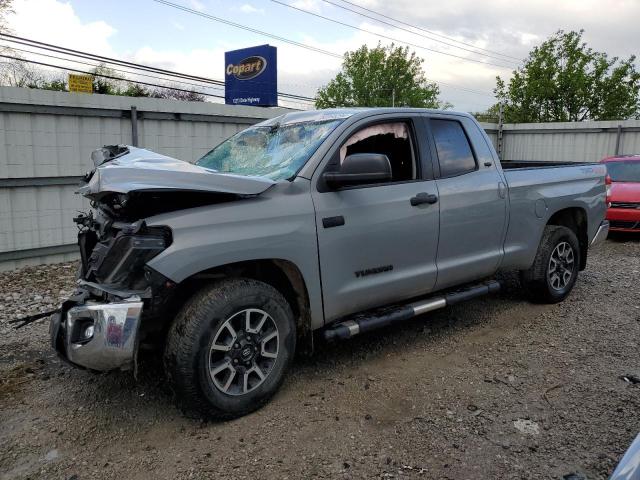 5TFUY5F13LX902905 - 2020 TOYOTA TUNDRA DOUBLE CAB SR/SR5 GRAY photo 1