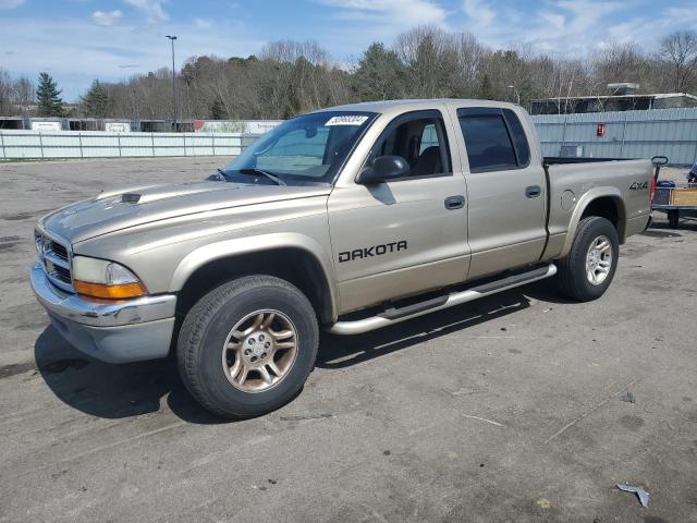 1D7HG48N33S291159 - 2003 DODGE DAKOTA QUAD SLT GOLD photo 1