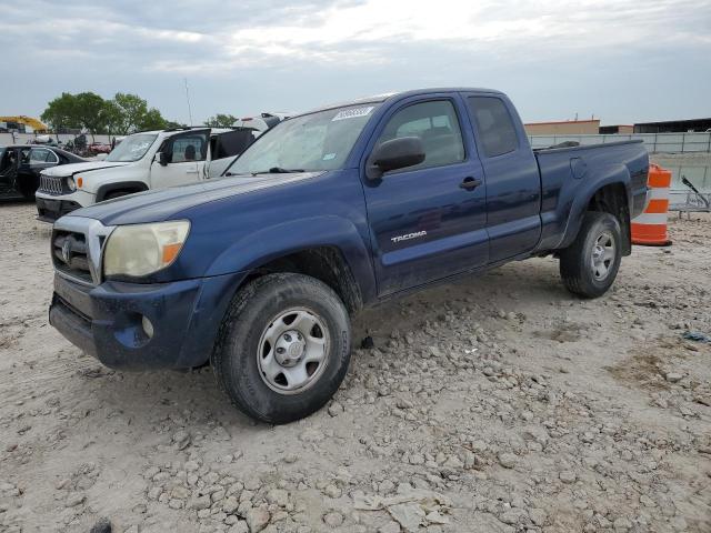 5TETU62N28Z583342 - 2008 TOYOTA TACOMA PRERUNNER ACCESS CAB BLUE photo 1