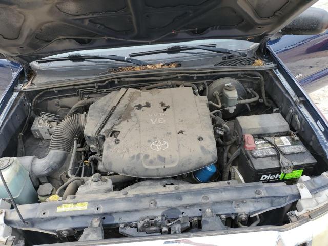 5TETU62N28Z583342 - 2008 TOYOTA TACOMA PRERUNNER ACCESS CAB BLUE photo 11
