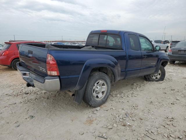 5TETU62N28Z583342 - 2008 TOYOTA TACOMA PRERUNNER ACCESS CAB BLUE photo 3