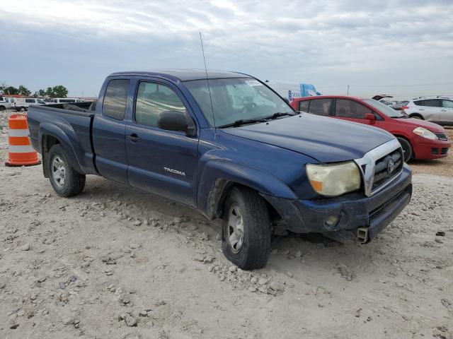 5TETU62N28Z583342 - 2008 TOYOTA TACOMA PRERUNNER ACCESS CAB BLUE photo 4