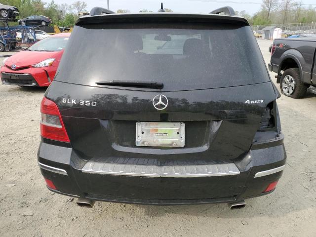 WDCGG8HB7BF532466 - 2011 MERCEDES-BENZ GLK 350 4MATIC BLACK photo 6