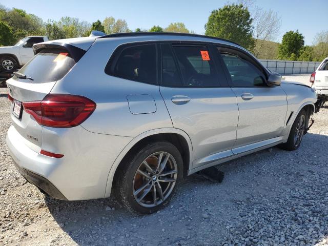 5UXTS3C57K0Z04526 - 2019 BMW X3 XDRIVEM40I ვერცხლისფერი ფოტო 3