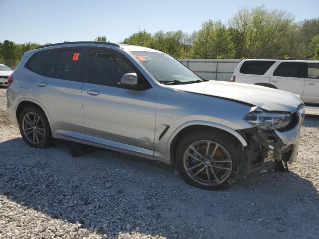 5UXTS3C57K0Z04526 - 2019 BMW X3 XDRIVEM40I ვერცხლისფერი ფოტო 4
