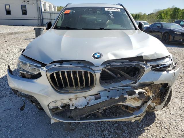 5UXTS3C57K0Z04526 - 2019 BMW X3 XDRIVEM40I ვერცხლისფერი ფოტო 5