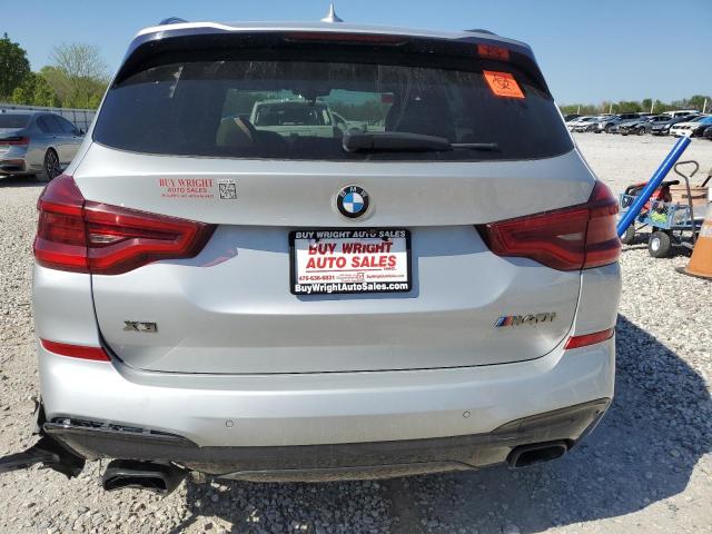 5UXTS3C57K0Z04526 - 2019 BMW X3 XDRIVEM40I ვერცხლისფერი ფოტო 6