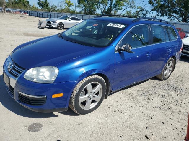 3VWTM71K89M269865 - 2009 VOLKSWAGEN JETTA SE BLUE photo 1