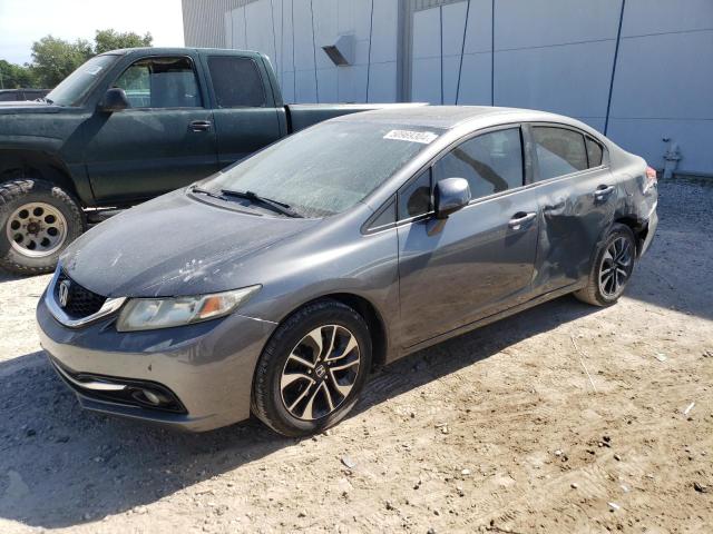 19XFB2F93DE068862 - 2013 HONDA CIVIC EXL CHARCOAL photo 1