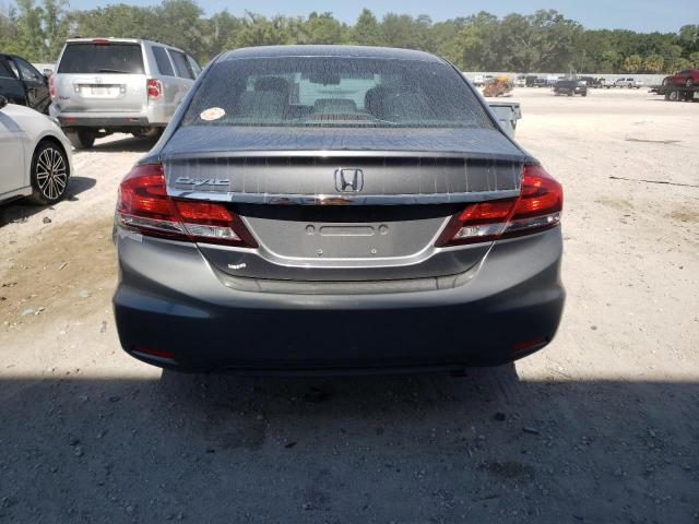 19XFB2F93DE068862 - 2013 HONDA CIVIC EXL გრაფიტი ფოტო 6