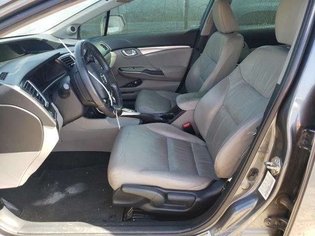 19XFB2F93DE068862 - 2013 HONDA CIVIC EXL გრაფიტი ფოტო 7