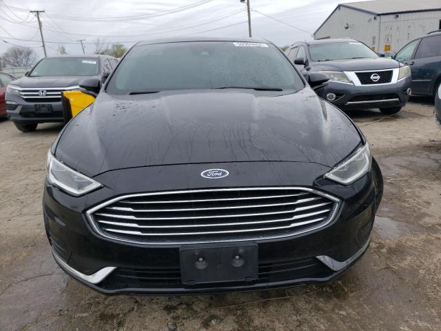 3FA6P0CDXKR163882 - 2019 FORD FUSION SEL BLACK photo 5