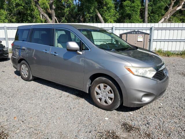 JN8AE2KP6C9038915 - 2012 NISSAN QUEST S GRAY photo 4