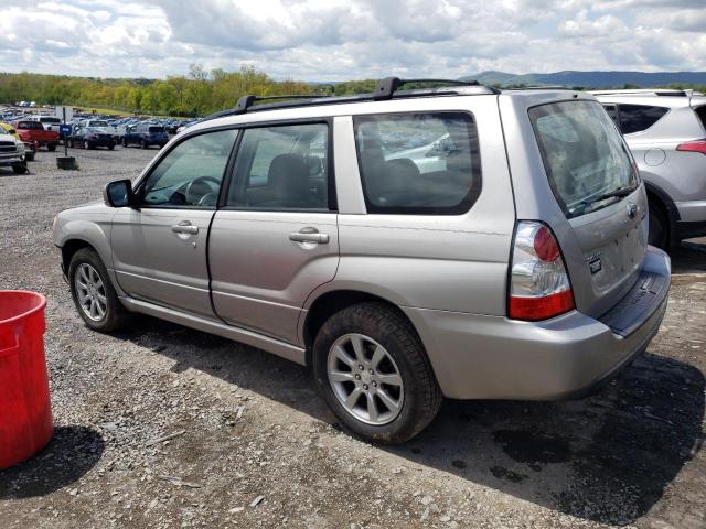 JF1SG65617H712796 - 2007 SUBARU FORESTER 2.5X PREMIUM SILVER photo 2