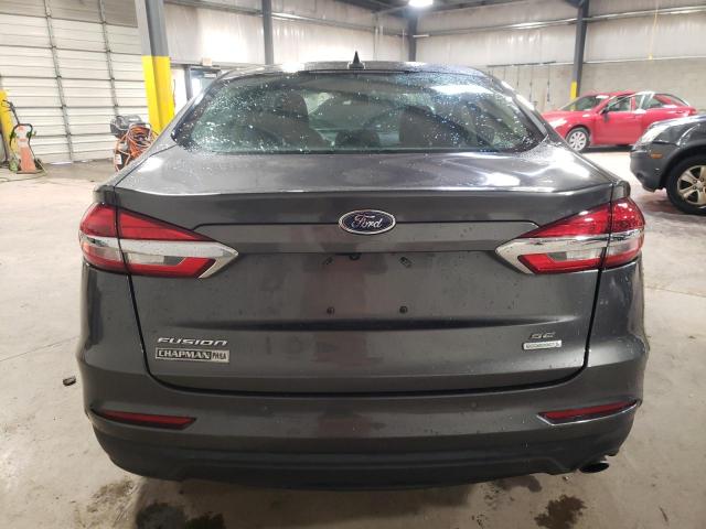 3FA6P0HD6LR154932 - 2020 FORD FUSION SE GRAY photo 6