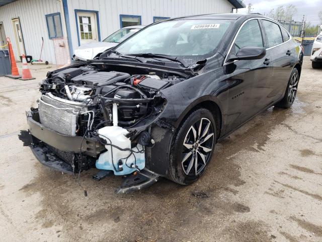 1G1ZG5ST7NF102027 - 2022 CHEVROLET MALIBU RS შავი ფოტო 1