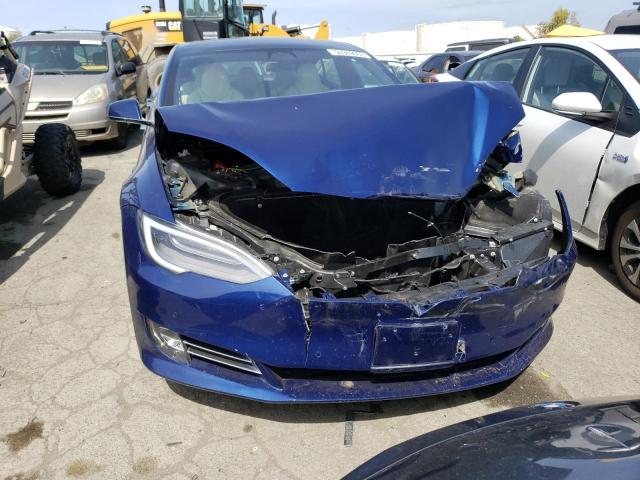 5YJSA1E29KF335865 - 2019 TESLA MODEL S Mavi foto 5