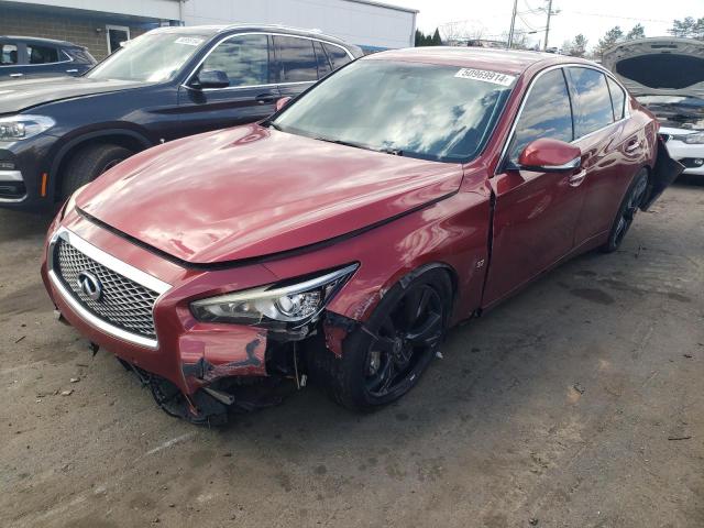 JN1BV7AR2EM697030 - 2014 INFINITI Q50 BASE RED photo 1