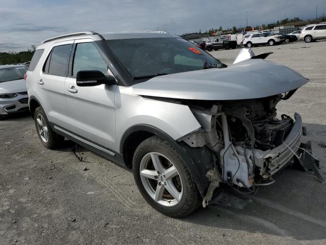 1FM5K8D81GGB79628 - 2016 FORD EXPLORER XLT SILVER photo 4