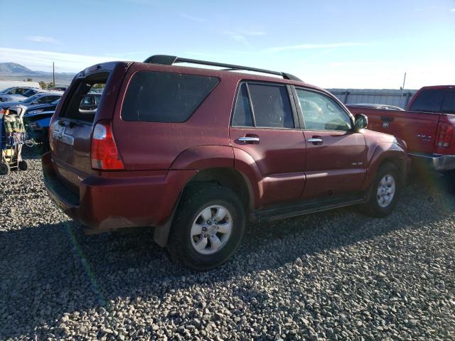 JTEBU14R578095349 - 2007 TOYOTA 4RUNNER SR5 RED photo 3