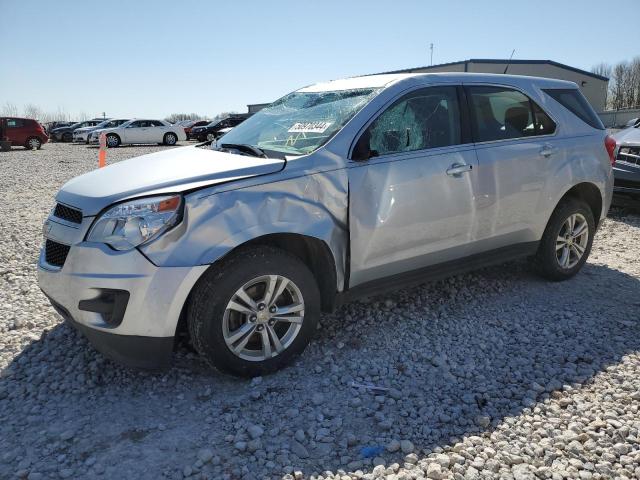 2GNALBEK3D6130635 - 2013 CHEVROLET EQUINOX LS SILVER photo 1