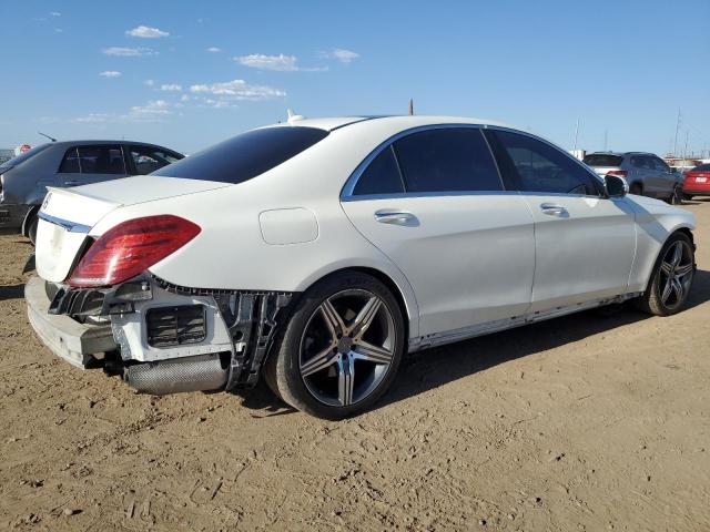 WDDUG8FB8FA154629 - 2015 MERCEDES-BENZ S 550 4MATIC WHITE photo 3