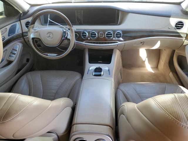 WDDUG8FB8FA154629 - 2015 MERCEDES-BENZ S 550 4MATIC WHITE photo 8