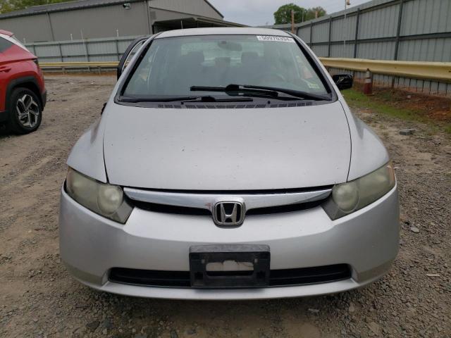 2HGFA16516H524781 - 2006 HONDA CIVIC LX SILVER photo 5