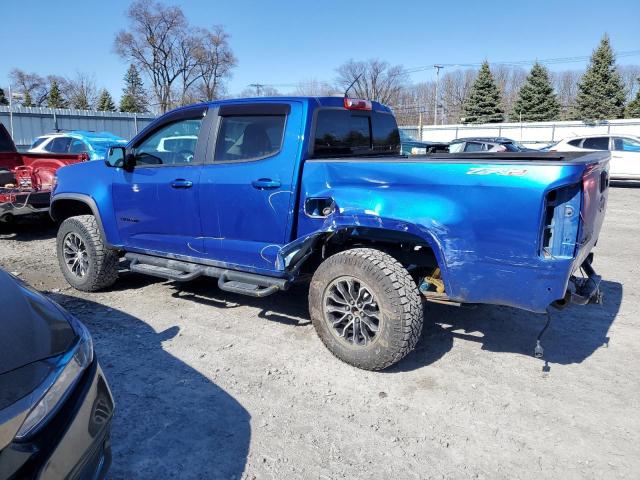 1GCGTEEN6L1133626 - 2020 CHEVROLET COLORADO ZR2 BLUE photo 2